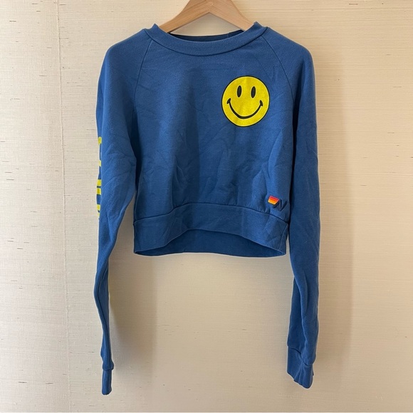 Aviator Nation Tops - Aviator Nation Smiley Sweatshirt
